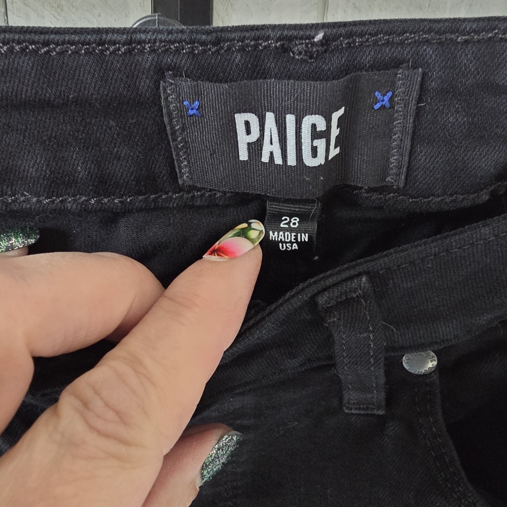 Paige Women's Black Jeans